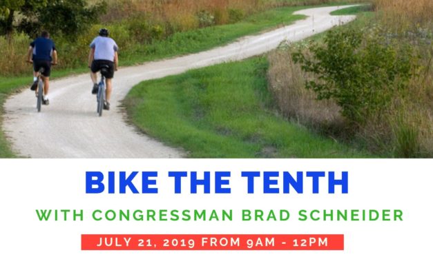 Bike the Tenth with Congressman Schneider 2019