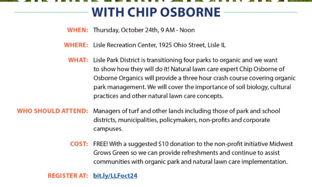 Organic Parks Workshop with Chip Osborne