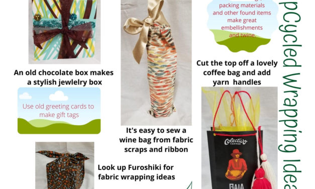 Upcycle That! Creative ways to “Eco-wrap” your gifts this year