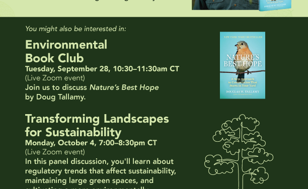 Nature’s Best Hope: Environmental Book Club Discussion